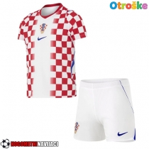 Otroške Nogometnih dresov Hrvaška Domači SP 2026 Kratki rokavi (+ hlače)